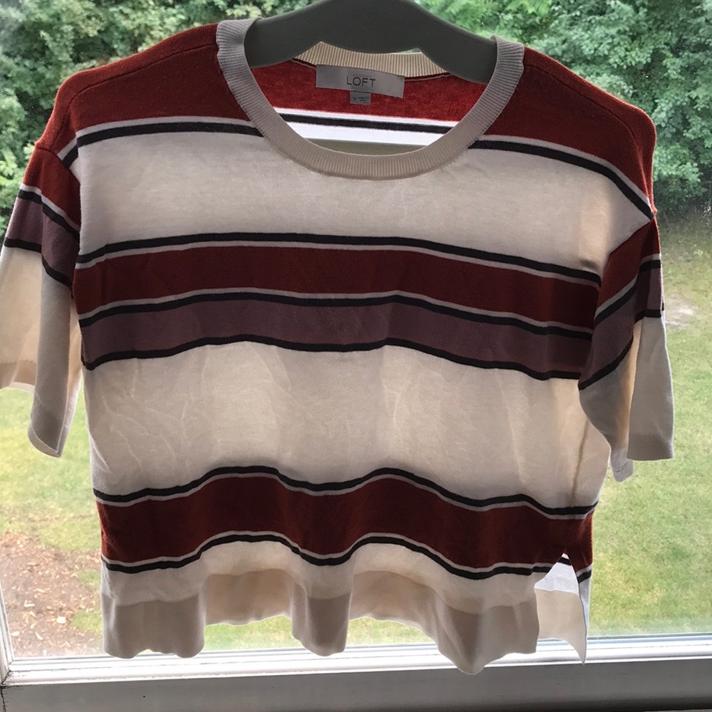 Loft short sleeve knit